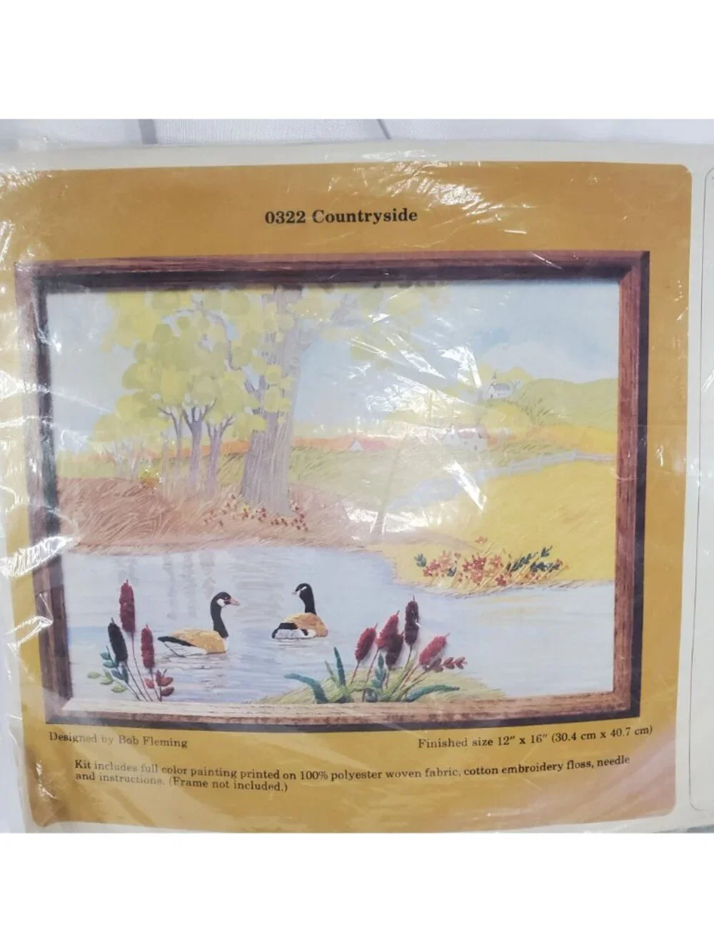 VTG The Creative Circle 0322 Countryside Embroidery Kit 12